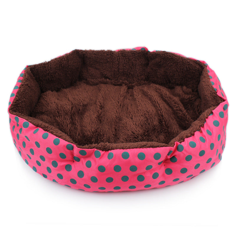 Cozy Soft Fleece Bed to Keep Your Pet Warm
