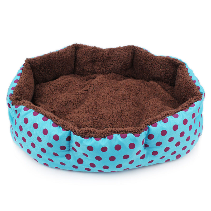 Cozy Soft Fleece Bed to Keep Your Pet Warm