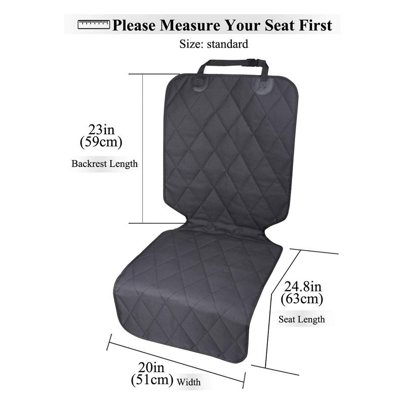 Scratch-Proof Pet Travel Seat Cover for Happy Adventures