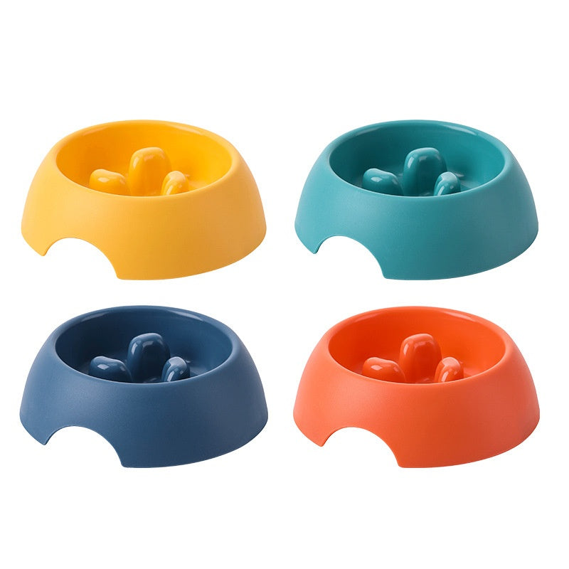 Happy Pup Slow-Feed Bowl for Healthier Mealtime Fun